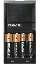 Chargeur multi-batterie Duracell haute vitesse
