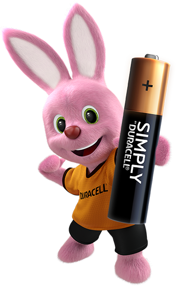 Bunny présente la pile Duracell Simply AAA
