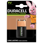 Pile Duracell rechargeable 9V 170mAh