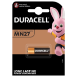 Pile Duracell alcaline MN27 12V en pack de 2