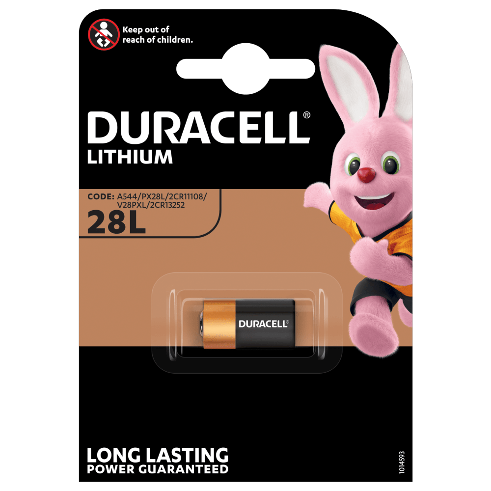 Duracell spécialité haute puissance au lithium 28L taille 6V batterie