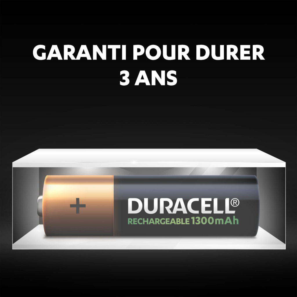 Piles Duracell Recharge Plus AA