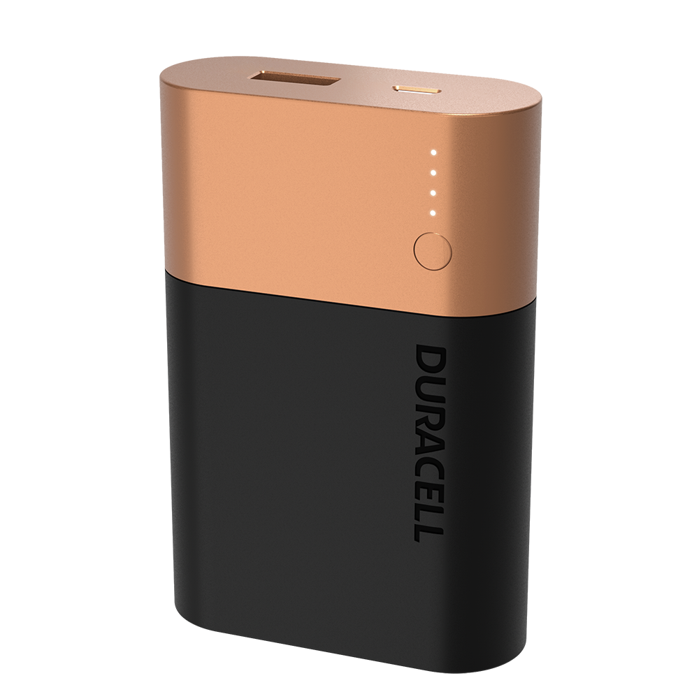 chargeur portable pour iPhone Samsung et autres appareils alimentés par USB Duracell Powerbank 3350 mAh 