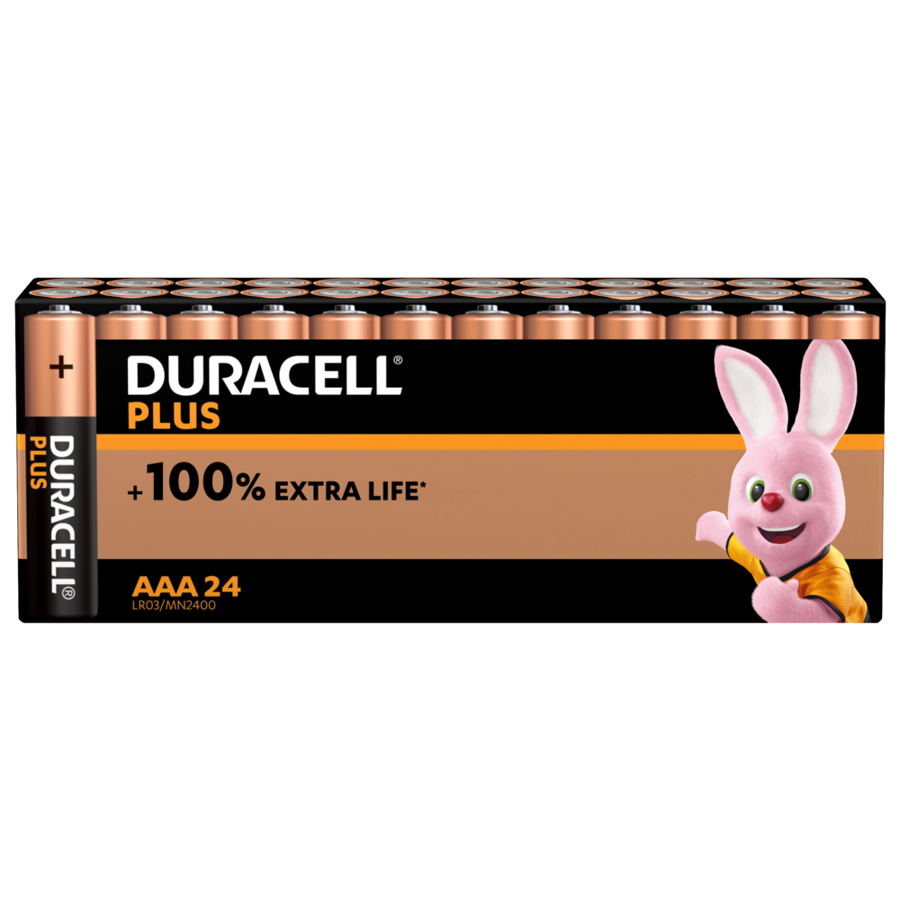 Piles AAA Duracell Plus (lot de 12) - Alcalines 1,5V - Jusqu'à 100% plus  longtemps - Idéales pour les appareils du quotidien - Emballage 0%  plastique - Conservation 10 ans - LR03 MN2400 : : Informatique