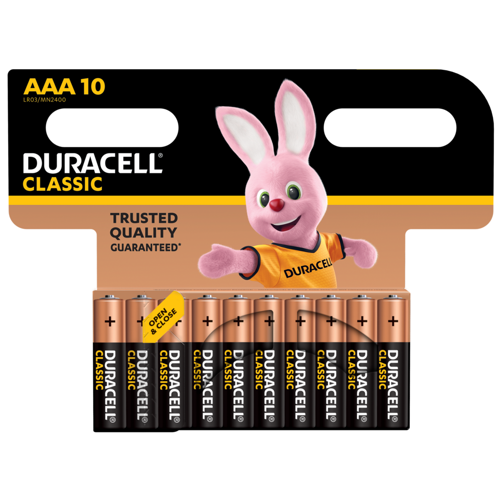 Piles AAA de Duracell - Rechargeables et traditionnelles