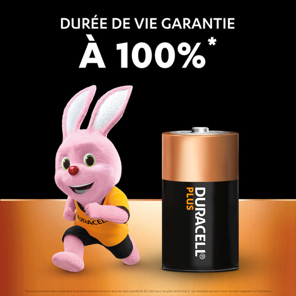 10 piles alcalines Duracell 9V Duracell - Articles retires